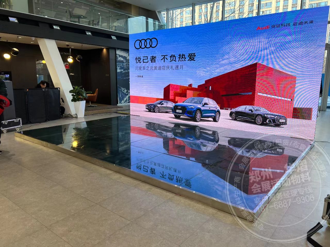 鄭州玻璃地臺出租公司助